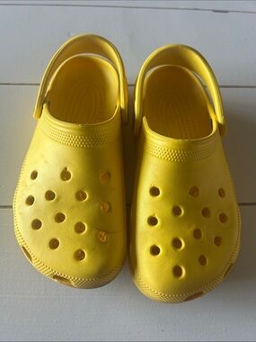 Yellow Crocs